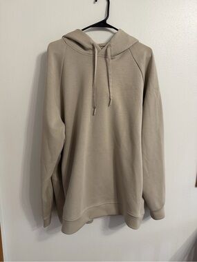 Lululemon Men’s Smooth Spacer Classic Fit Pullover Hoodie Warm Ash Grey